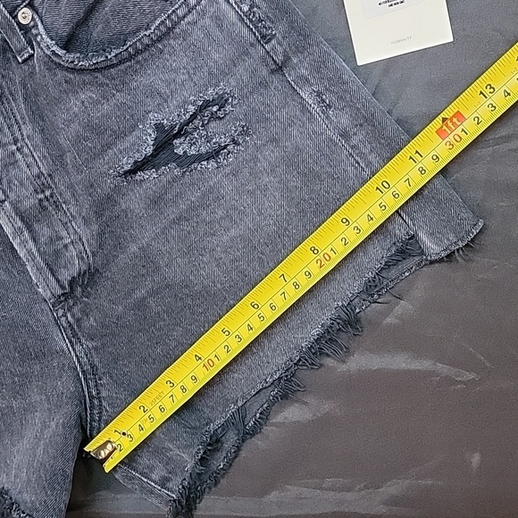 NWT Citizens Of Humanity Organic Cotton Marlow Vintage Short In Ember Size 24 - Picture 12 of 14